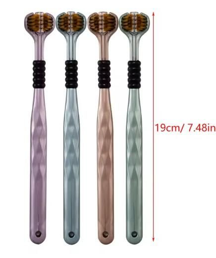 TriBrush 360 – 3‑Sided Toothbrush
