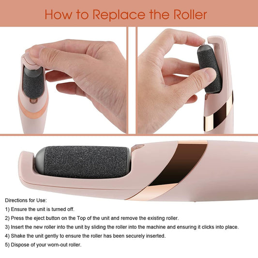 Cordless Electric Callus Remover – At‑Home Pedicure