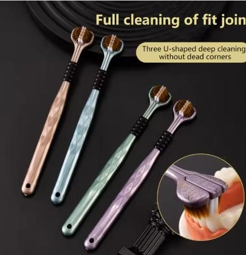 TriBrush 360 – 3‑Sided Toothbrush