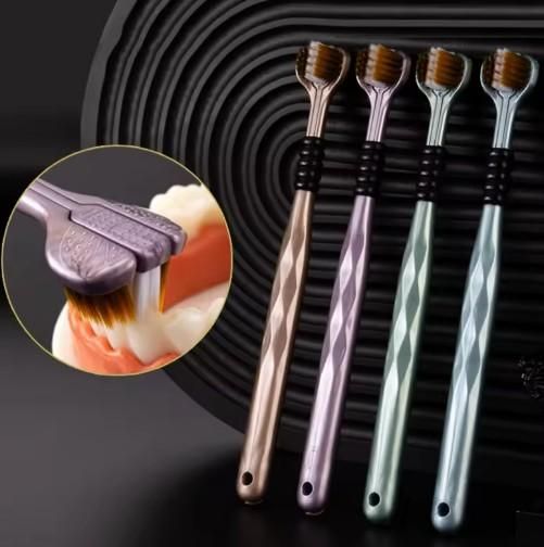 TriBrush 360 – 3‑Sided Toothbrush