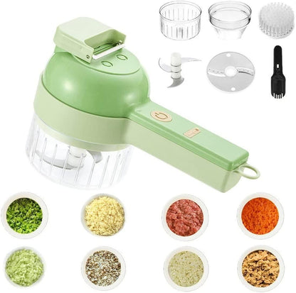 SwiftChop 4‑in‑1 Mini Electric Processor