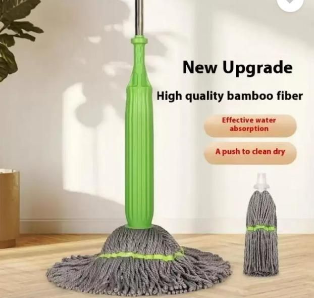SpinTwist Self‑Wring Microfiber Mop