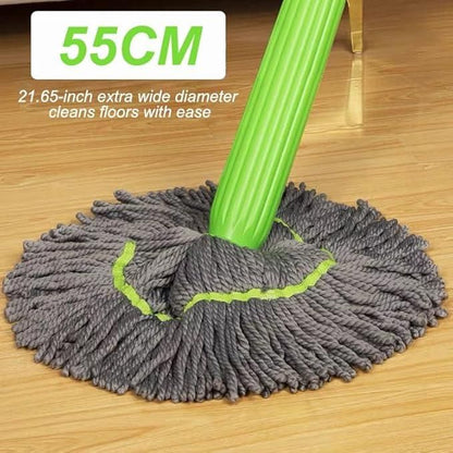 SpinTwist Self‑Wring Microfiber Mop