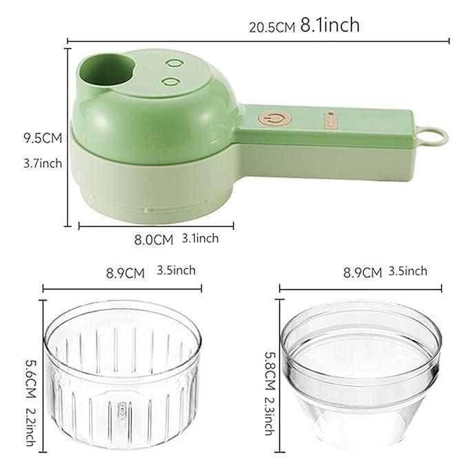 SwiftChop 4‑in‑1 Mini Electric Processor