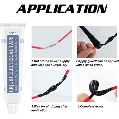 Self‑Fusing Silicone Electrical Repair Tape – Waterproof Sealant