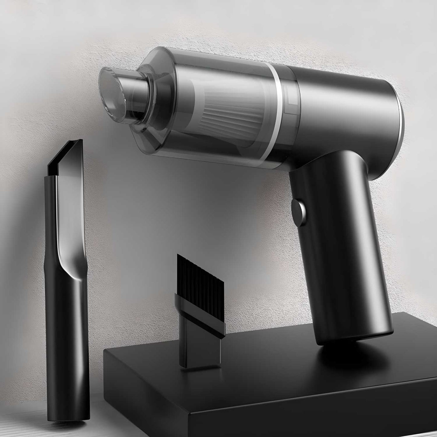 AeroClean 2‑in‑1 Air Duster & Mini Vacuum