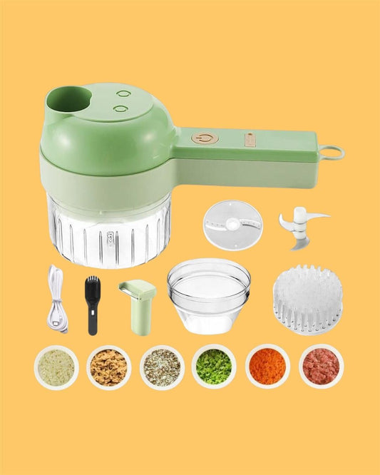 SwiftChop 4‑in‑1 Mini Electric Processor