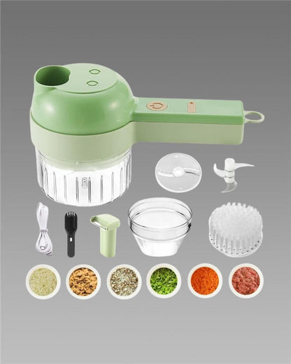 SwiftChop 4‑in‑1 Mini Electric Processor