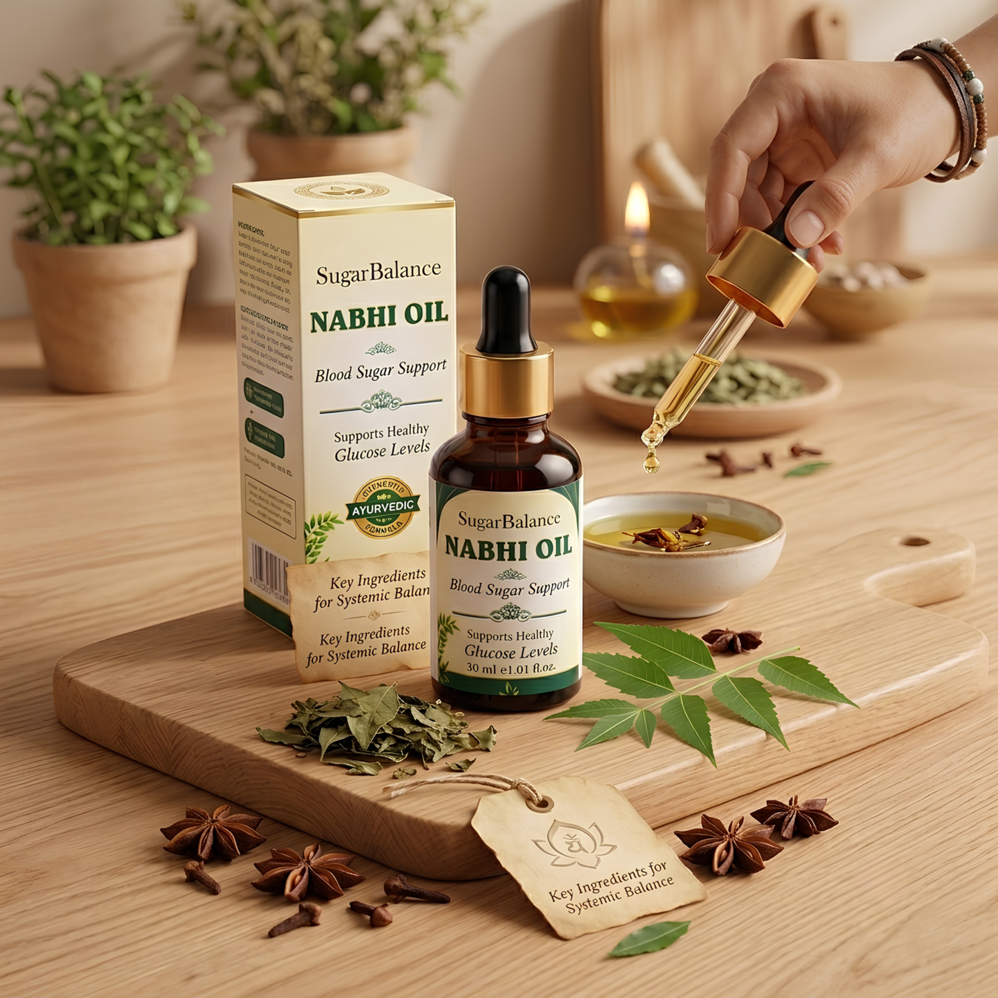 Sugar Balance Nabhi Oil