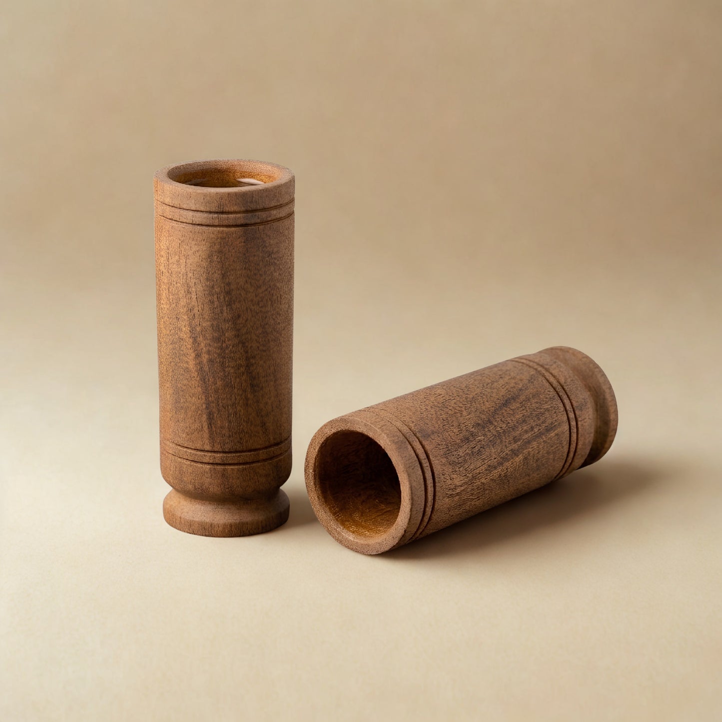 Vijaysar Wooden Glass