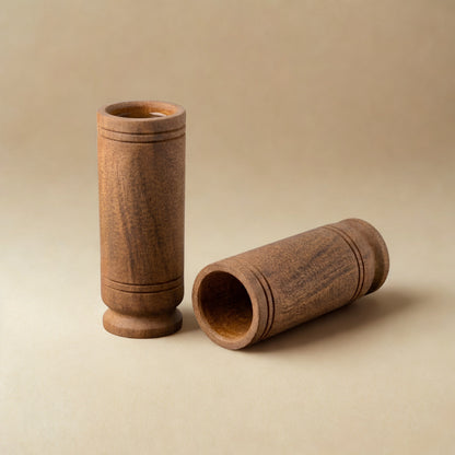 Vijaysar Wooden Glass